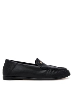 Tommy Hilfiger Półbuty Soft Leather Squared Toe Loafer FW0FW08412 Czarny ze sklepu MODIVO w kategorii Mokasyny damskie - zdjęcie 182649234
