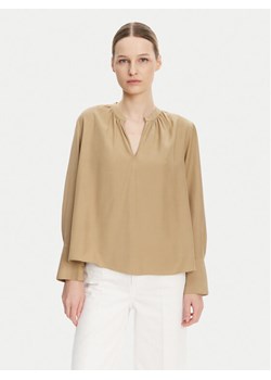 Tommy Hilfiger Bluzka WW0WW44049 Beżowy Regular Fit ze sklepu MODIVO w kategorii Bluzki damskie - zdjęcie 182649264