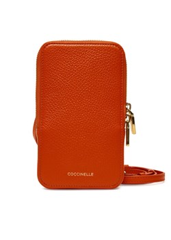 Coccinelle Torebka na telefon E5 MI5 27 01 01 Pomarańczowy ze sklepu MODIVO w kategorii Etui - zdjęcie 182649284