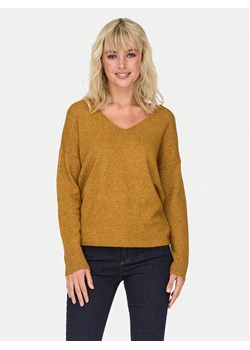 ONLY Sweter Rica 15224360 Pomarańczowy Regular Fit ze sklepu MODIVO w kategorii Swetry damskie - zdjęcie 182649403