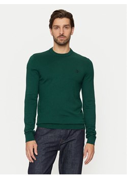 U.S. Polo Assn. Sweter MUP2961 Zielony Regular Fit ze sklepu MODIVO w kategorii Swetry męskie - zdjęcie 182649503