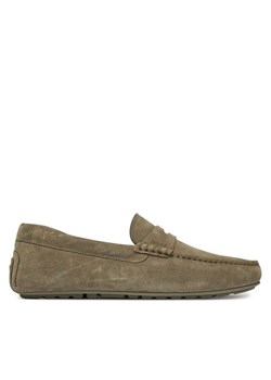 BOSS Mokasyny Noel_Mocc_sdpeb 50541750 Khaki ze sklepu MODIVO w kategorii Mokasyny męskie - zdjęcie 182649514