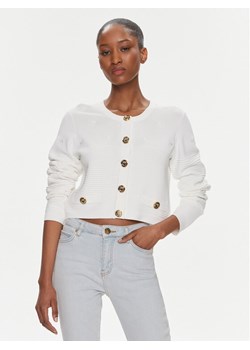 Pinko Kardigan Ciliegio 102881 A1LK Biały Regular Fit ze sklepu MODIVO w kategorii Swetry damskie - zdjęcie 182649534
