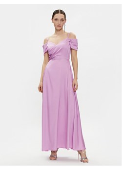 Rinascimento Sukienka wieczorowa CFC0117556003 Fioletowy Regular Fit ze sklepu MODIVO w kategorii Sukienki - zdjęcie 182649572