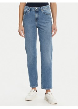 Tommy Hilfiger Jeansy Classic WW0WW44345 Niebieski Straight Fit ze sklepu MODIVO w kategorii Jeansy damskie - zdjęcie 182649622