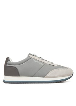Calvin Klein Sneakersy Low Top Lace Up Repreve Mix HM0HM01828 Szary ze sklepu MODIVO w kategorii Buty sportowe męskie - zdjęcie 182649664