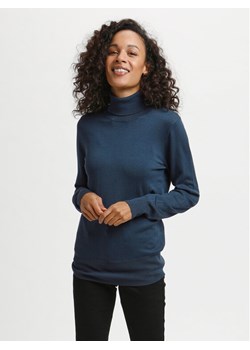 Kaffe Golf Astrid 500023 Granatowy Regular Fit ze sklepu MODIVO w kategorii Swetry damskie - zdjęcie 182649740