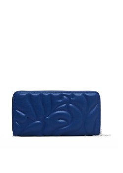 Desigual Duży Portfel Damski 24WAYP04 Granatowy ze sklepu MODIVO w kategorii Portfele damskie - zdjęcie 182649753