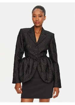 ROTATE Marynarka 113600100 Czarny Slim Fit ze sklepu MODIVO w kategorii Marynarki damskie - zdjęcie 182649764
