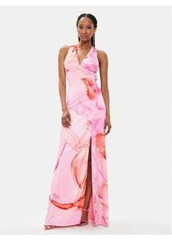 Fracomina Sukienka letnia FQ24SD3013W470N4 Różowy Slim Fit ze sklepu MODIVO w kategorii Sukienki - zdjęcie 182649783