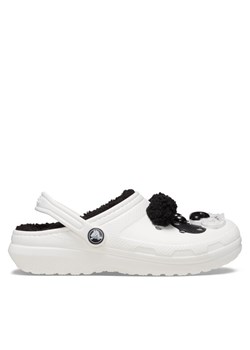 Crocs Klapki Classic Lined Iam Panda Bear Clog K 210400 Biały ze sklepu MODIVO w kategorii Klapki dziecięce - zdjęcie 182649922