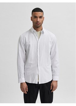 Selected Homme Koszula 16078867 Biały Slim Fit ze sklepu MODIVO w kategorii Koszule męskie - zdjęcie 182650063