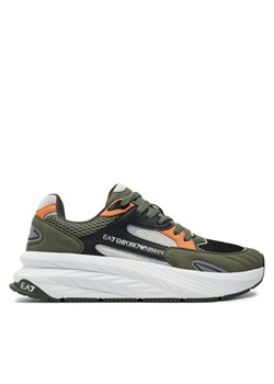 EA7 Emporio Armani Sneakersy X8X178 XK382 U035 Zielony ze sklepu MODIVO w kategorii Buty sportowe męskie - zdjęcie 182650094
