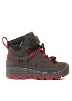 Keen Trekkingi Redwood Mid Wp 1023881 Zielony ze sklepu MODIVO w kategorii Buty trekkingowe dziecięce - zdjęcie 182650112