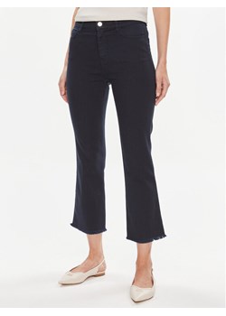 Marella Spodnie materiałowe Olpe 2331310334 Granatowy Cropp Flare Fit ze sklepu MODIVO w kategorii Spodnie damskie - zdjęcie 182650114