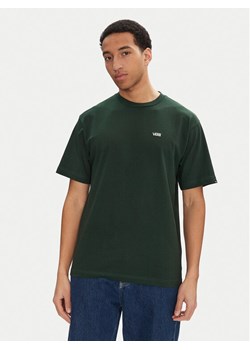 Vans T-Shirt Left Chest II VN000P1P Zielony Loose Fit ze sklepu MODIVO w kategorii T-shirty męskie - zdjęcie 182650132