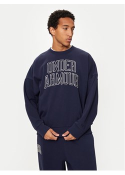 Under Armour Bluza UA Icon 1386548 Granatowy Loose Fit ze sklepu MODIVO w kategorii Bluzy męskie - zdjęcie 182650134