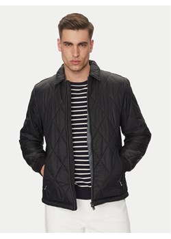 Geox Kurtka przejściowa Decio M5522S T3132 F9000 Czarny Regular Fit ze sklepu MODIVO w kategorii Kurtki męskie - zdjęcie 182650403