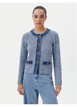 Luisa Spagnoli Marynarka Cannuccia 58589 Niebieski Regular Fit ze sklepu MODIVO w kategorii Marynarki damskie - zdjęcie 182650410