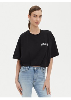 PINKO T-Shirt Torrone 104257 Czarny Regular Fit ze sklepu MODIVO w kategorii Bluzki damskie - zdjęcie 182650443