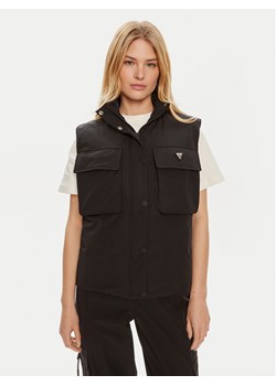 Guess Bezrękawnik Aurelie V4YL00 WG982 Czarny Regular Fit ze sklepu MODIVO w kategorii Kamizelki damskie - zdjęcie 182650462