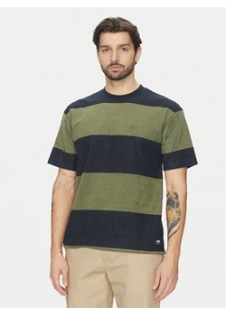 Vans T-Shirt Bergman VN000KUE Granatowy Regular Fit ze sklepu MODIVO w kategorii T-shirty męskie - zdjęcie 182650532