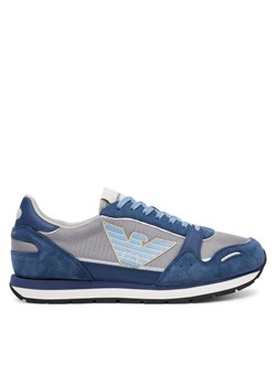 Emporio Armani Sneakersy X4X537 XN730 U551 Granatowy ze sklepu MODIVO w kategorii Buty sportowe męskie - zdjęcie 182650544
