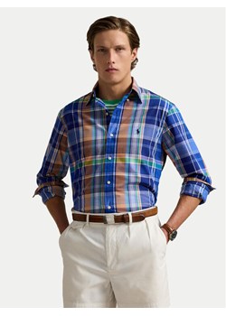 Polo Ralph Lauren Koszula 710960639002 Niebieski Custom Fit ze sklepu MODIVO w kategorii Koszule męskie - zdjęcie 182650681