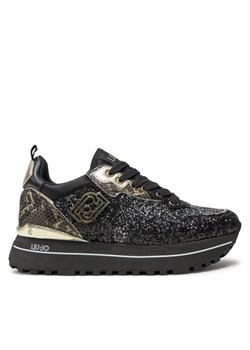 Liu Jo Sneakersy Maxi Wonder 01 BF4001 TX007 Czarny ze sklepu MODIVO w kategorii Buty sportowe damskie - zdjęcie 182650741
