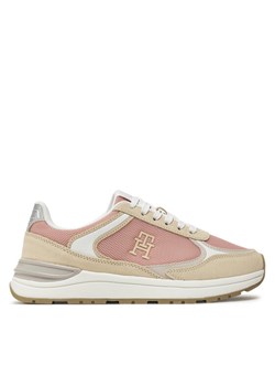 Tommy Hilfiger Sneakersy Casual Fashion Runner Mix FW0FW08324 Kolorowy ze sklepu MODIVO w kategorii Buty sportowe damskie - zdjęcie 182650792