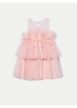 Abel & Lula Sukienka elegancka 5036 Pomarańczowy Regular Fit ze sklepu MODIVO w kategorii Sukienki dziewczęce - zdjęcie 182650853