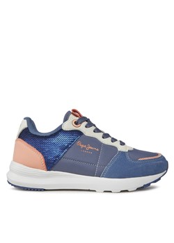 Pepe Jeans Sneakersy PGS30591 Szary ze sklepu MODIVO w kategorii Buty sportowe dziecięce - zdjęcie 182650863