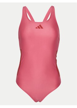 adidas Strój kąpielowy 3-Stripes JP0139 Różowy ze sklepu MODIVO w kategorii Stroje kąpielowe - zdjęcie 182650913