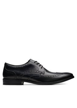Clarks Półbuty Brandon Limit 26178490 Czarny ze sklepu MODIVO w kategorii Buty eleganckie męskie - zdjęcie 182650983