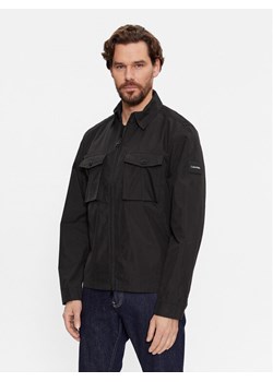 Calvin Klein Kurtka przejściowa Recycled Light Shirt Jacket K10K107136 Czarny Regular Fit ze sklepu MODIVO w kategorii Kurtki męskie - zdjęcie 182651011