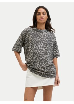 JJXX T-Shirt Andrea 12284102 Szary Loose Fit ze sklepu MODIVO w kategorii Bluzki damskie - zdjęcie 182651030