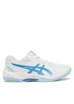 Asics Buty halowe Gel-Task 4 1072A106 Biały ze sklepu MODIVO w kategorii Buty sportowe damskie - zdjęcie 182651043