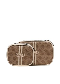 Guess Zestaw kosmetyczek Mildred (B) Travel TWB896 29010 Beżowy ze sklepu MODIVO w kategorii Kosmetyczki - zdjęcie 182651060