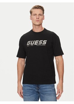 Guess T-Shirt 171871 Czarny Classic Fit ze sklepu MODIVO w kategorii T-shirty męskie - zdjęcie 182651114