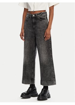 HUGO Jeansy Gevane 50530309 Czarny Wide Leg ze sklepu MODIVO w kategorii Jeansy damskie - zdjęcie 182651140