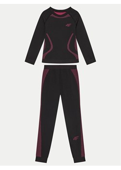 4F Komplet bielizny termoaktywnej 4FJWAW24USEAF150 Czarny Slim Fit ze sklepu MODIVO w kategorii Bielizna termoaktywna - zdjęcie 182651154