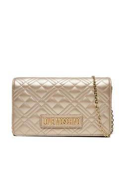 LOVE MOSCHINO Torebka JC4079PP1MLA196A Złoty ze sklepu MODIVO w kategorii Listonoszki - zdjęcie 182651181