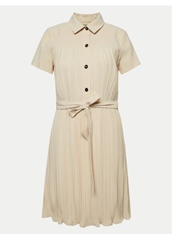 DKNY Sukienka koszulowa DD4A1351 Beżowy Regular Fit ze sklepu MODIVO w kategorii Sukienki - zdjęcie 182651200