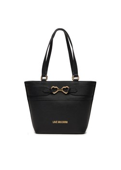 LOVE MOSCHINO Torebka JC4347PP0IK1100A Czarny ze sklepu MODIVO w kategorii Torby Shopper bag - zdjęcie 182651220