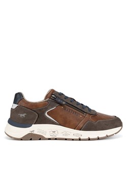 Mustang Sneakersy 4200-301 Brązowy ze sklepu MODIVO w kategorii Buty sportowe męskie - zdjęcie 182651261