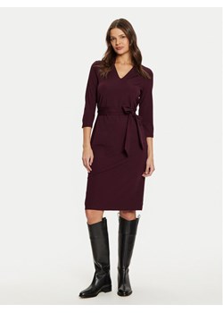 Tatuum Sukienka codzienna Cole T2422.201B Bordowy Regular Fit ze sklepu MODIVO w kategorii Sukienki - zdjęcie 182651291