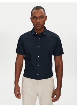 Jack&Jones Koszula Joe 12195062 Granatowy Slim Fit ze sklepu MODIVO w kategorii Koszule męskie - zdjęcie 182651344