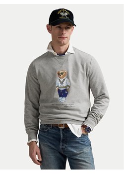Polo Ralph Lauren Bluza 710973145002 Szary Relaxed Fit ze sklepu MODIVO w kategorii Bluzy męskie - zdjęcie 182651391