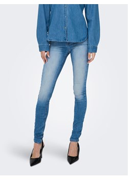ONLY Jeansy 15300068 Niebieski Skinny Fit ze sklepu MODIVO w kategorii Jeansy damskie - zdjęcie 182651404