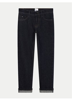 Boss Jeansy J51148 S Granatowy Slim Fit ze sklepu MODIVO w kategorii Spodnie dziewczęce - zdjęcie 182651434